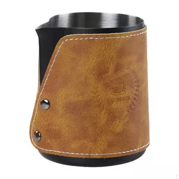 Элегантный набор для приготовления молочной пены из нержавеющей стали black