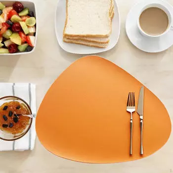 Элегантный набор салфеток для обеденного стола - стильный и функциональный красный