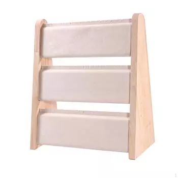 Элегантный органайзер для ожерелий в розничных магазинах бежевый