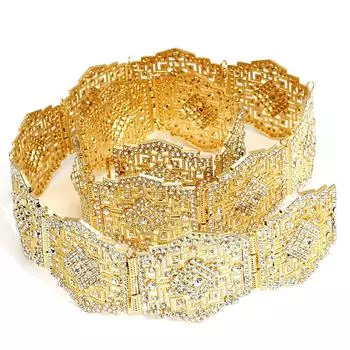 Элегантный пояс для женщин, свадебные украшения, металлическая поясная цепочка со стразами, регулируемая длина пояса серебряный