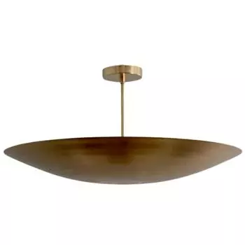 Элегантный потолочный светильник на 6 ламп, врезной, подвесной, в стиле Mid Century Modern Raw Bras