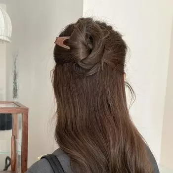 Элегантный ретро-стиль Традиционные китайские аксессуары ханьфу Глубина цвета Случайная палочка для волос в форме кошки