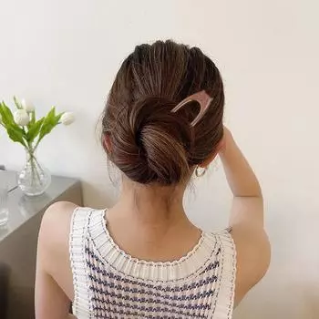 Элегантный ретро-стиль Традиционные китайские аксессуары ханьфу Глубина цвета Случайная палочка для волос в форме кошки