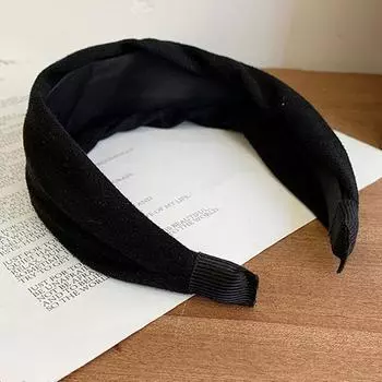 Элегантный ретро винтажный однотонный сладкий обруч для волос из замши в корейском стиле, женский обруч для волос green