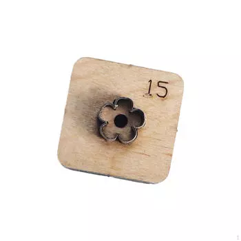 Элегантный штамп для резки кожи с цветочным рисунком — универсальный инструмент для изготовления аксессуаров для сумок и брелков 25mm