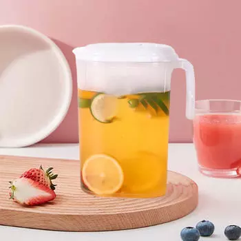 Элегантный стеклянный кувшин для подачи освежающих напитков M