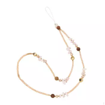 Элегантный телефонный ремешок с подвесками, модный бисерный ремешок, ювелирные изделия, симпатичные цепочки для ключей, подвеска для сумки розовый