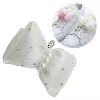 Элегантный зажим для обуви в виде бабочки с бантом из кристаллов, подвеска-бант в виде туфельки, модный аксессуар для обуви для женщин 5