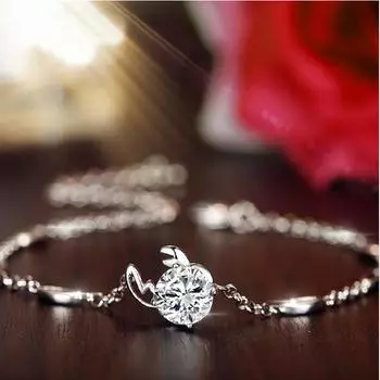 Элегантный женский браслет Двенадцать созвездий посеребренный браслет ретро корейский стиль модные аксессуары для рук