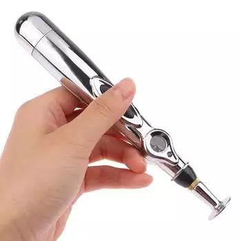 Электрическая акупунктурная точка, массажная ручка, облегчение боли, лазерная терапия, электронная энергетическая ручка «Меридиан», массажер для тела, головы, спины, шеи, ног one size