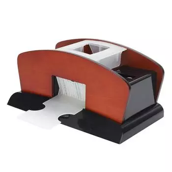 Электрическая автоматическая машина для перетасовки карт с низким уровнем шума, быстрая машина для перетасовки карт для семейной вечеринки