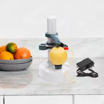 Электрическая автоматическая овощечистка многофункциональная с сердцевиной прочная вращающаяся картофелечистка для груш