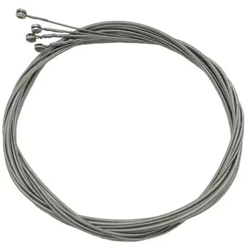 Электрическая бас-гитара электрическая бас-гитара из нержавеющей стали прочная и подходит для электрогитары подходит для электрогитары струны серебристого цвета, струны,