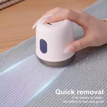 Электрическая бритва для ткани с цифровым дисплеем, 6-лепестковыми лезвиями, тип C, перезаряжаемая, портативная, для удаления ворса с одежды и свитеров