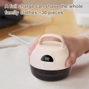 Электрическая бритва для ткани, устройство для удаления катышков, устройство для удаления катышков с цифровым дисплеем мощности, 150 ячеек бежевый