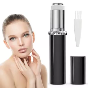 Электрическая бритва с запасной батареей для волос на лице, японское руководство по эксплуатации SFH004, лезвия, водонепроницаемая, для бритья, с управлением, (черный)