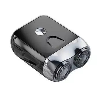 Электрическая бритва Точная профессиональная острая удобная безболезненная автоматическая чистка высокоскоростная беспроводная аккумуляторная электробритва для путешествий оранжевый