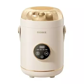 Электрическая чашка для тушения, электрическая чашка для воды, полностью автоматическая электрическая кипятильная вода, маленькая портативная каша, артефакт для приготовления тушеного мяса, здоровая чашка 1Ordinary inner liner белый