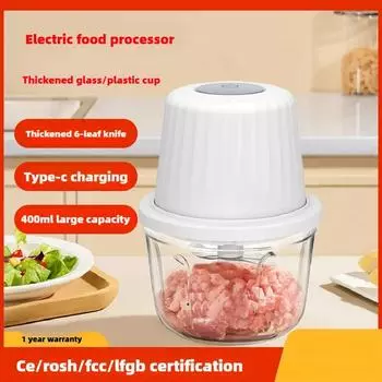 Электрическая чесночница кухонная трансграничная чесночница чесночница автоматическая дополнительная пища мясорубка