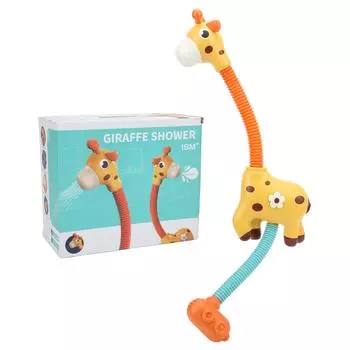 Электрическая детская ванночка для душа с жирафом, игрушка для ванны, игрушка для распыления воды, детская водная игра