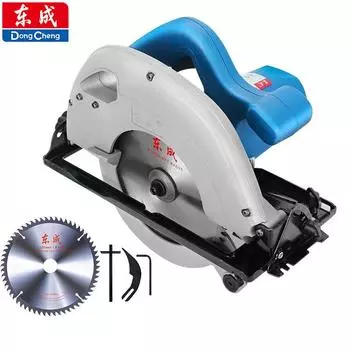 Электрическая дисковая пила Dongcheng M1Y-FF03-185 Деревообрабатывающий 7-дюймовый отрезной станок Дисковая пила Портативная пила Настольная пила Электроинструменты Dongcheng M1Y-FF03-185