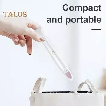 Электрическая дрель для ногтей 2 уровня, регулируемая, тип C, перезаряжаемая, профессиональная пилочка для ногтей, портативная, для снятия акрилового геля, маникюра и педикюра розовый