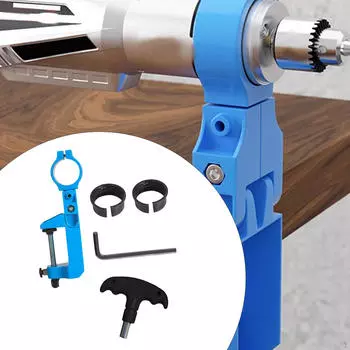 Электрическая дрель пресс держатель 90 градусов регулировка ветки гараж алюминиевый сплав универсальный легко