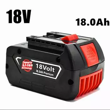 Электрическая дрель с аккумулятором 18 В, литий-ионная аккумуляторная батарея 18 В BAT609 BAT609G BAT618 BAT618G BAT614 Замена аккумулятора Угловая шлифовальная машина 1PCS Charger