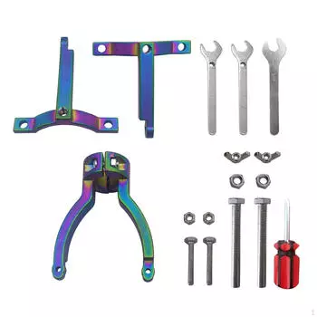 Электрическая дрель с квадратным отверстием, кронштейн для преобразователя, аксессуары, профессиональные для машины Black