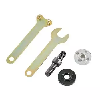 Электрическая дрель с переменным углом, шлифовальная машина, шатун для режущего диска, полировальный круг, металлическая ручка, кронштейн, адаптер