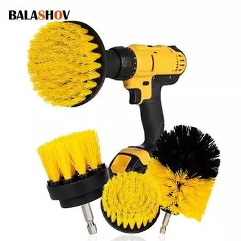 Электрическая дрель-щетка, электрическая скрубберная щетка, инструменты для чистки плитки, ванной, кухни, круглые щетки для чистки Pstic
