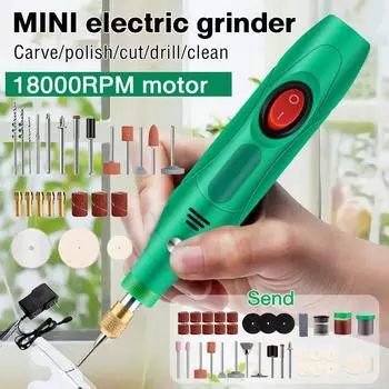 Электрическая дрель, шлифовальный станок, гравер, ручка, шлифовальный станок, мини-дрель, полировальный станок, электрический вращающийся инструмент, шлифовальный станок, миниатюрный бытовой инструмент