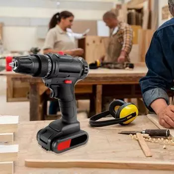 Электрическая дрель Yousheng, мини-двухскоростная регулировка, штепсельная вилка ЕС/Австралии/США/Великобритании, 36 В, электрическая беспроводная отвертка для дома