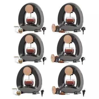 Электрическая функция кофемашина кемпинг одинарная чашка кофе капсулы для наружного применения US