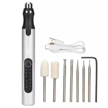 Электрическая гравировальная ручка 3 уровня 10 Вт мощность беспроводная мини многофункциональная USB перезаряжаемая