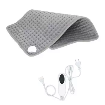 Электрическая грелка 9 температур 4 времени сохранения тепла Мягкая плюшевая грелка для талии EU Plug