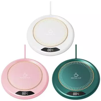 Электрическая грелка для кофе OZ, USB-разъем, настольная грелка для кружек для путешествий, офисного стола, дома U розовый