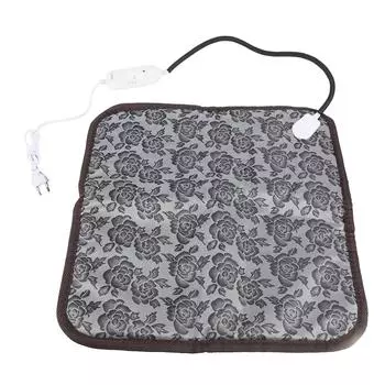 Электрическая грелка для питомцев, защита от укусов, 3 регулируемые температуры, водостойкая, с подогревом, лежанка для кошки, собаки