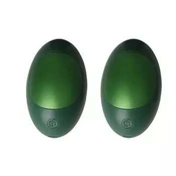 Электрическая грелка для рук 2500 мАч Перезаряжаемая грелка для рук Карманная грелка 3 режима нагрева Электрическая грелка для рук зелёный