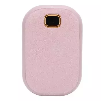 Электрическая грелка для рук, приятная для кожи, плюшевая, перезаряжаемая, портативная грелка для рук зимой на открытом воздухе розовый