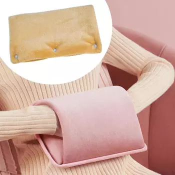 Электрическая грелка для рук с зонами нагрева для холодной погоды коричневый