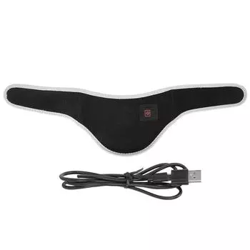 Электрическая грелка для шеи с контролем температуры, нагревающаяся повязка на шею для снятия боли и скованности шеи