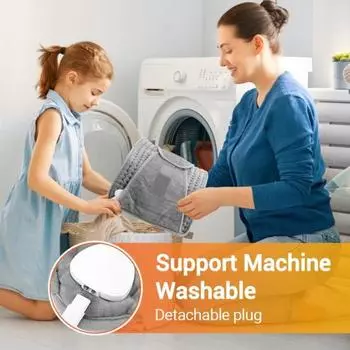 Электрическая грелка-обертка с 9 уровнями температуры и 4 настройками таймера на ЖК-дисплее