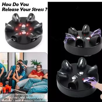 Электрическая игра-полиграф, игра Novel Truth, игра для вечеринок, подарок для взрослых и детей, поддержка 6 игроков, питание от батареек