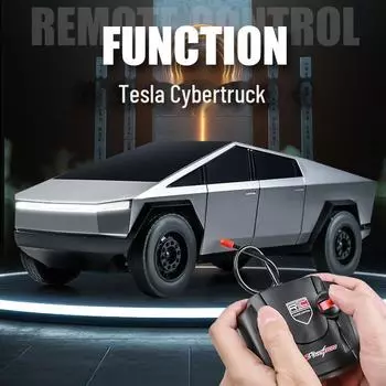 «Электрическая игрушечная машинка Tesla Cyber Pickup с дистанционным управлением для детей — большой подарок, хит продаж»