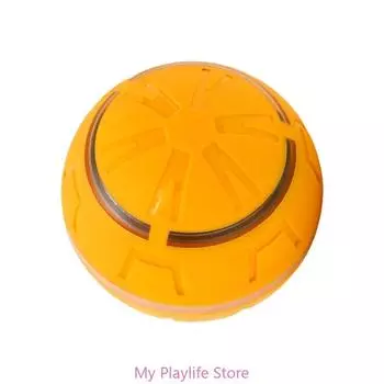 Электрическая игрушка для собак Playball с автоматическим взаимодействием движений, дразнящий плейбол для кошек, упражнения, катящийся плейбол для развлечений в помещении синий