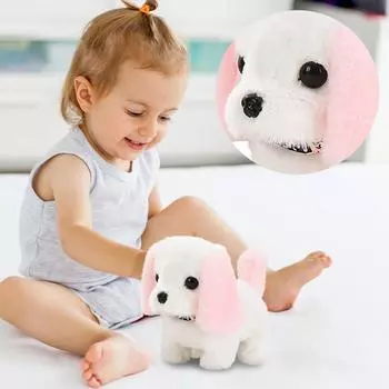 Электрическая игрушка для собак Плюшевая мягкая удобная интересная реалистичная игрушка для собак One Size