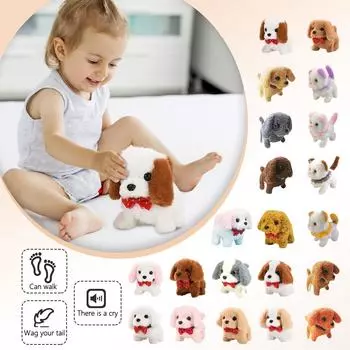 Электрическая игрушка для собак Плюшевая мягкая удобная интересная реалистичная игрушка для собак One Size