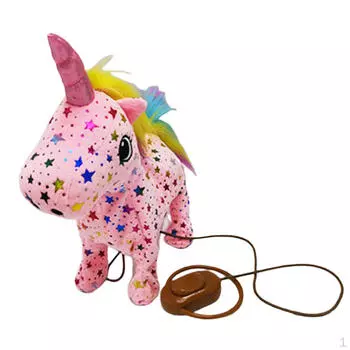 Электрическая игрушка со шнуром дистанционного управления: танцуйте, гуляйте, крутите милую попку, пойте красивые песни purple