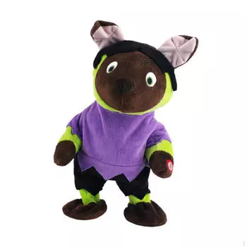 Электрическая игрушка танцующая мышь ходячая игрушка, плюшевая мягкая игрушка, музыкальные электронные питомцы